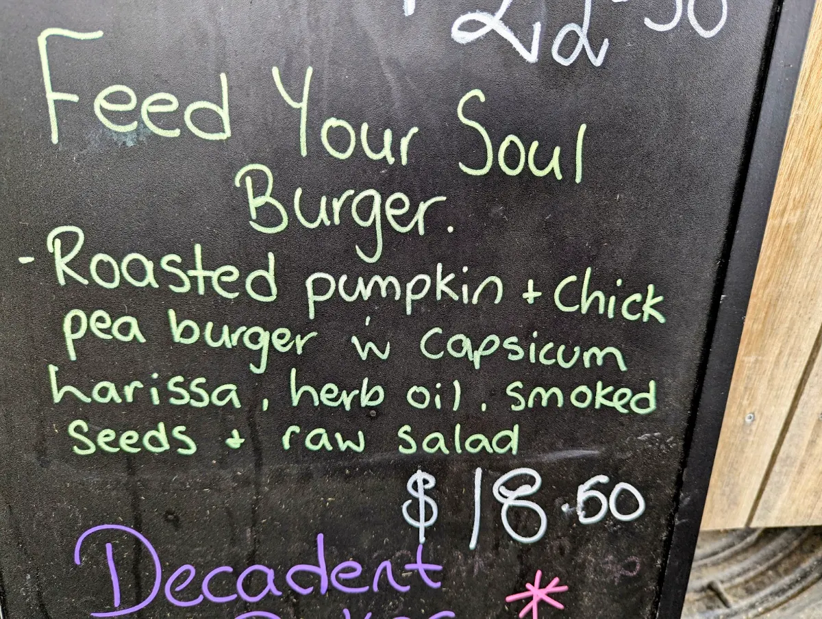 Menu, The Pickers Pantry