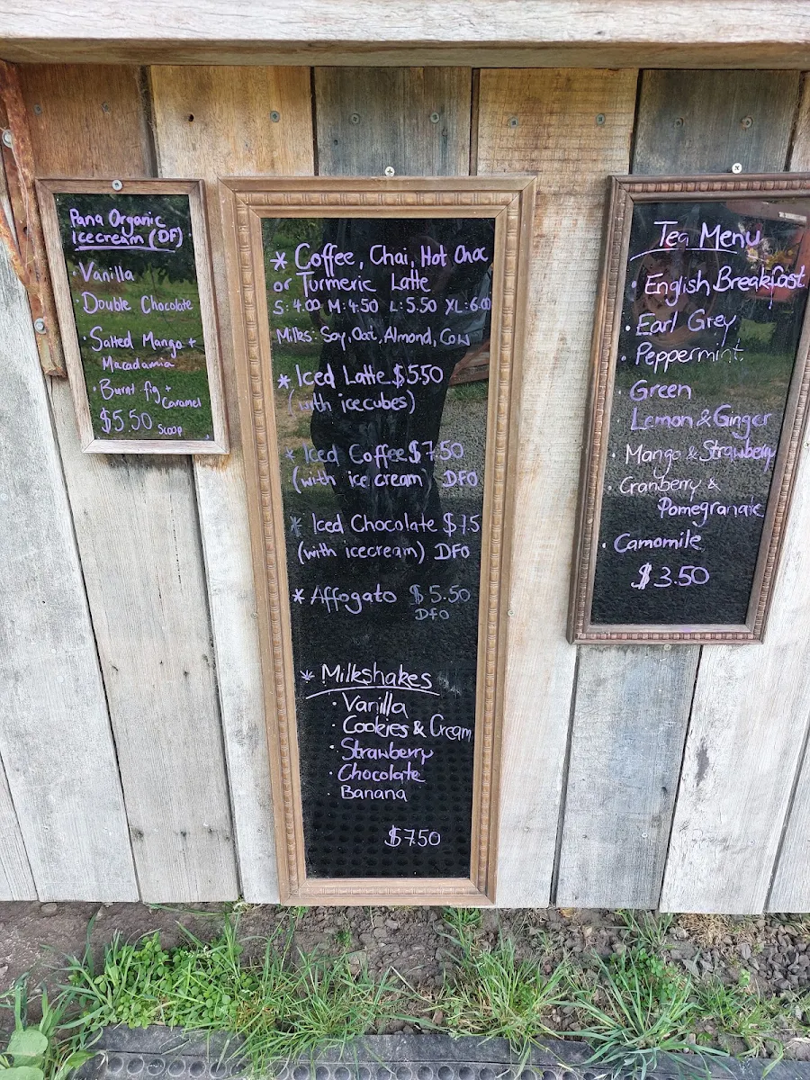 Menu, The Pickers Pantry