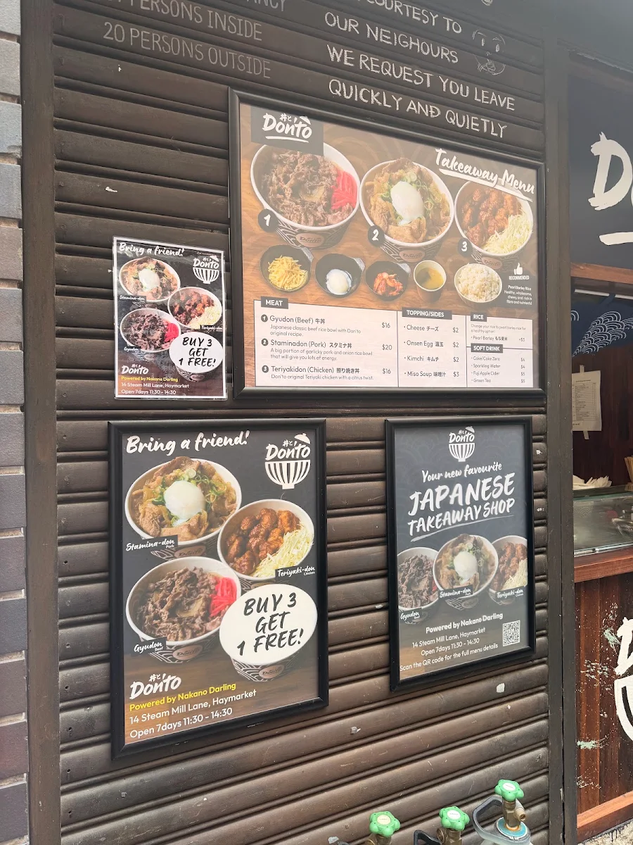 Menu, Don'To