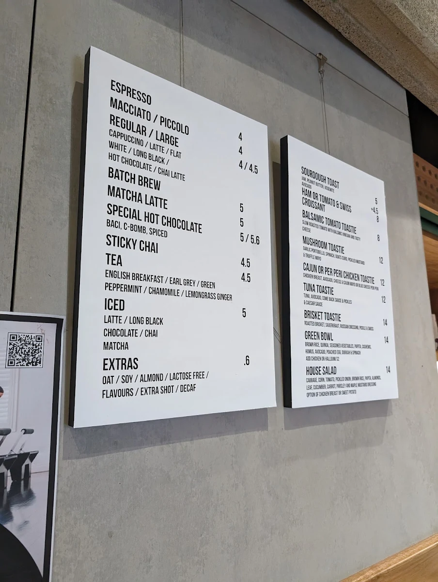 Menu, Ok Cool