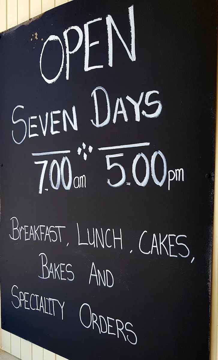 Menu, Potter's Pantry Bundanoon