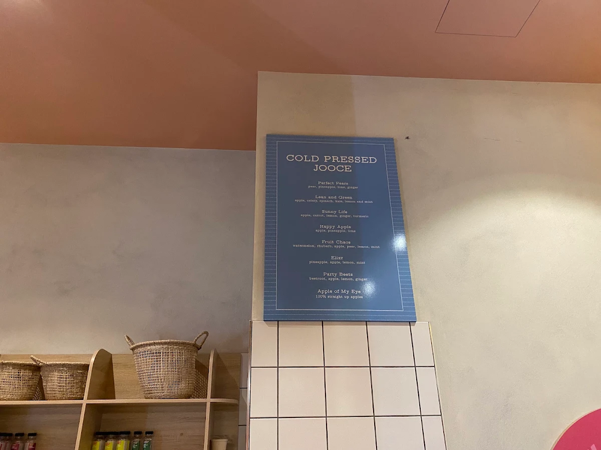 Menu, Happy Eats Gelato