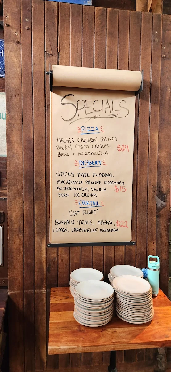 Menu, Dear Darnell's