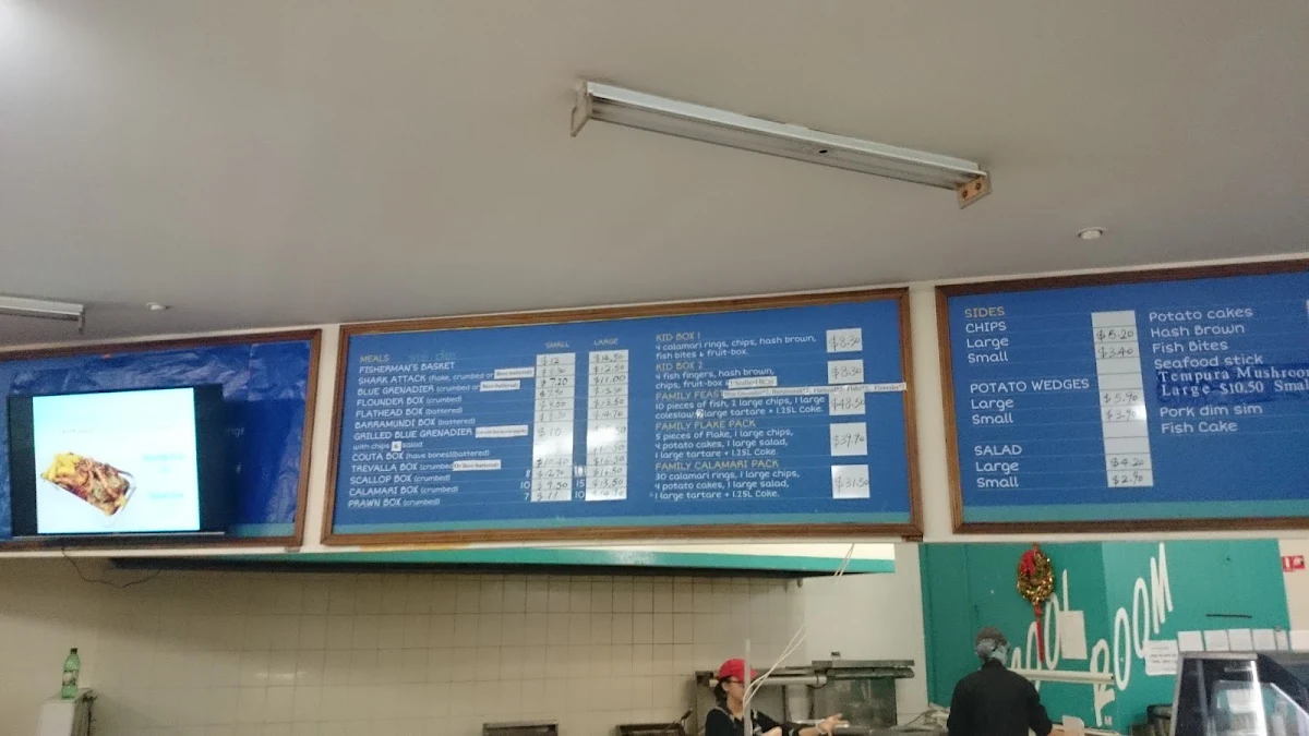 Menu, Chish & Fips