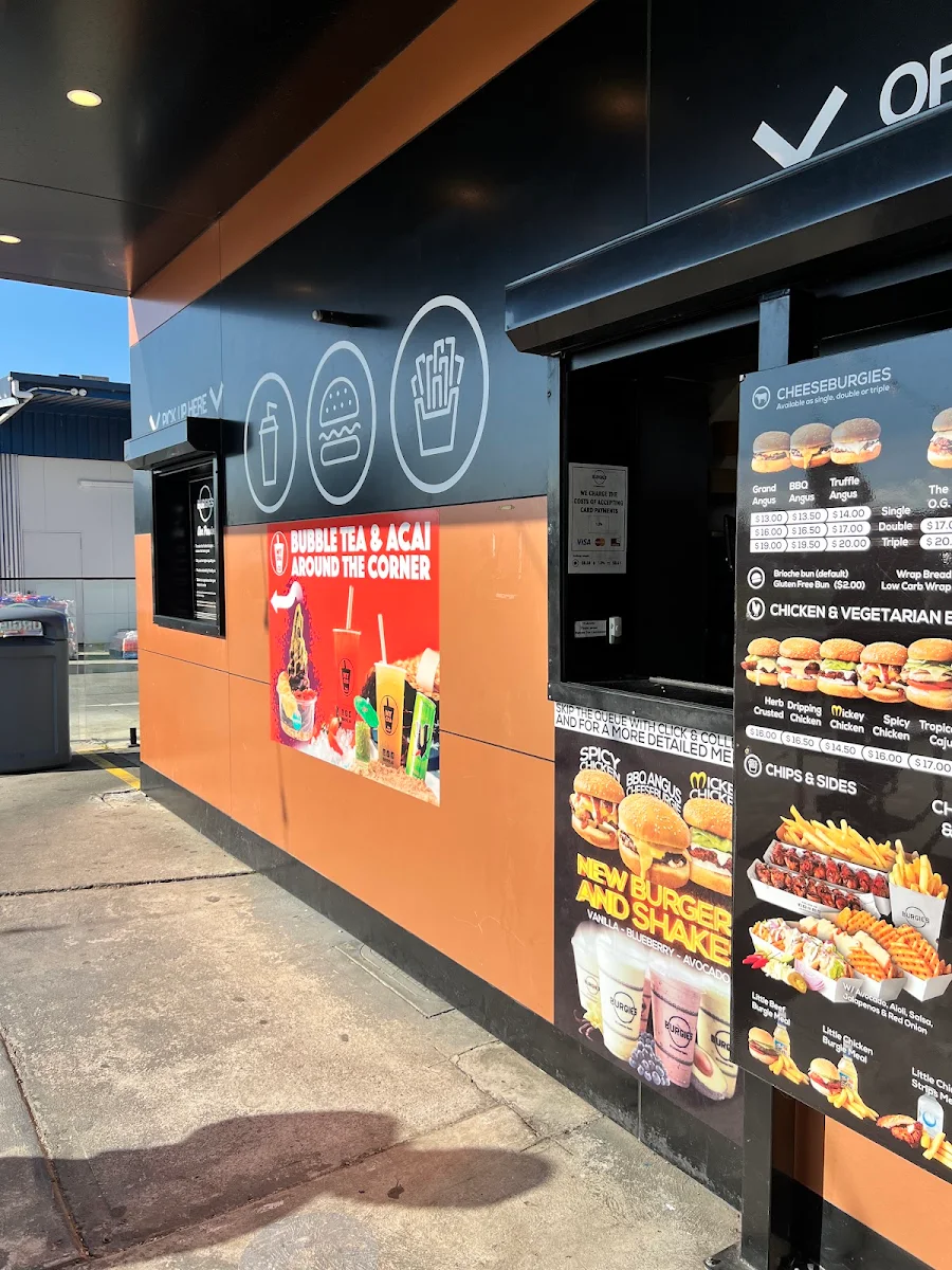 Menu, Burgies - Hoppers Crossing