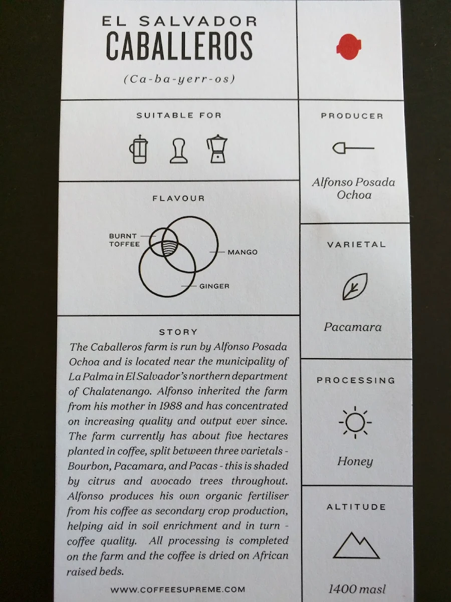 Menu, On The Bite