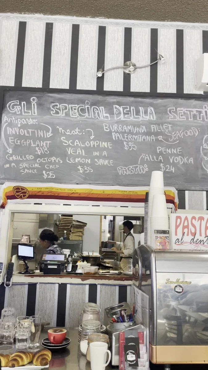Menu, Roma Capoccia