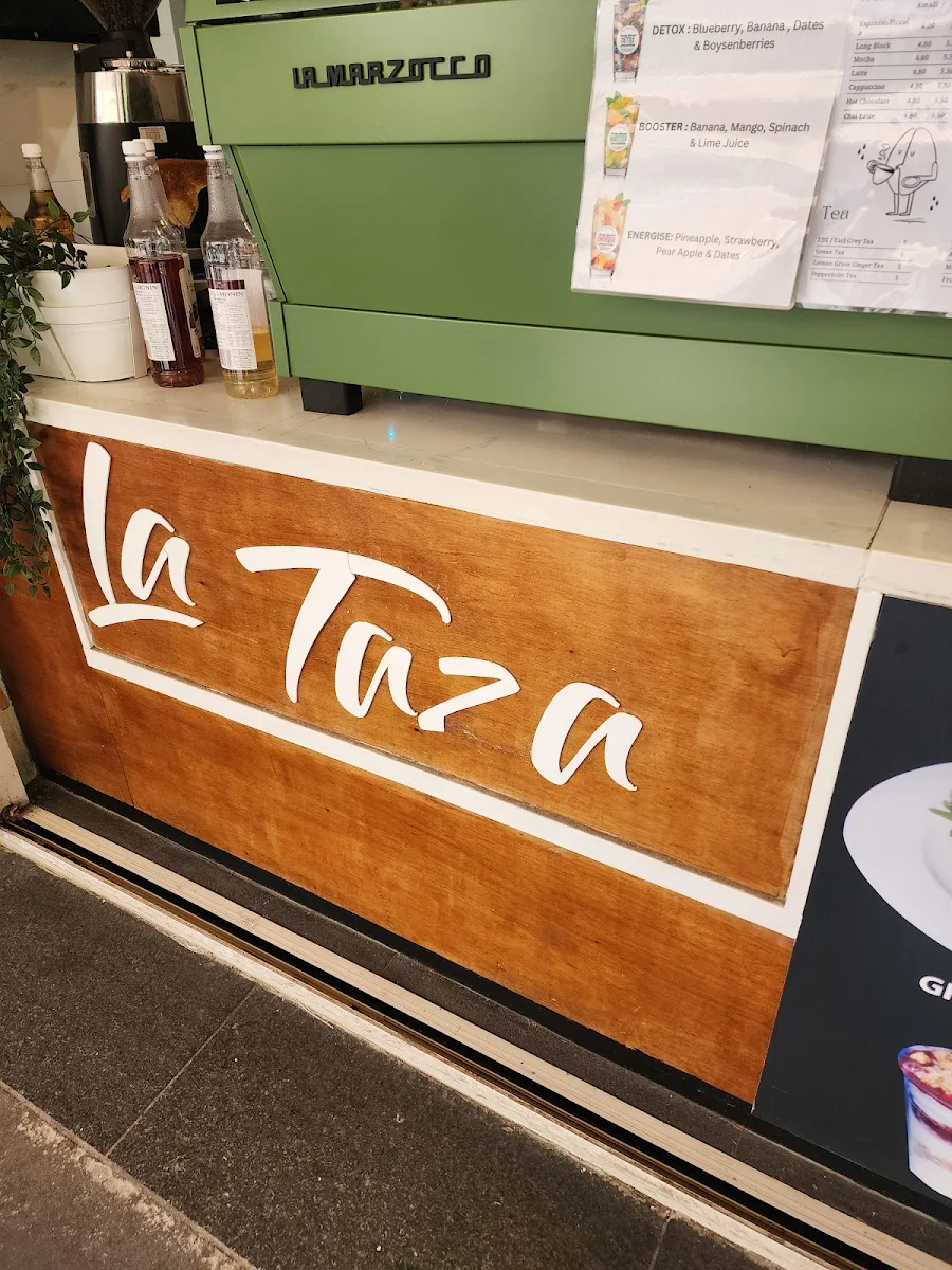 Menu, La Taza Cafe