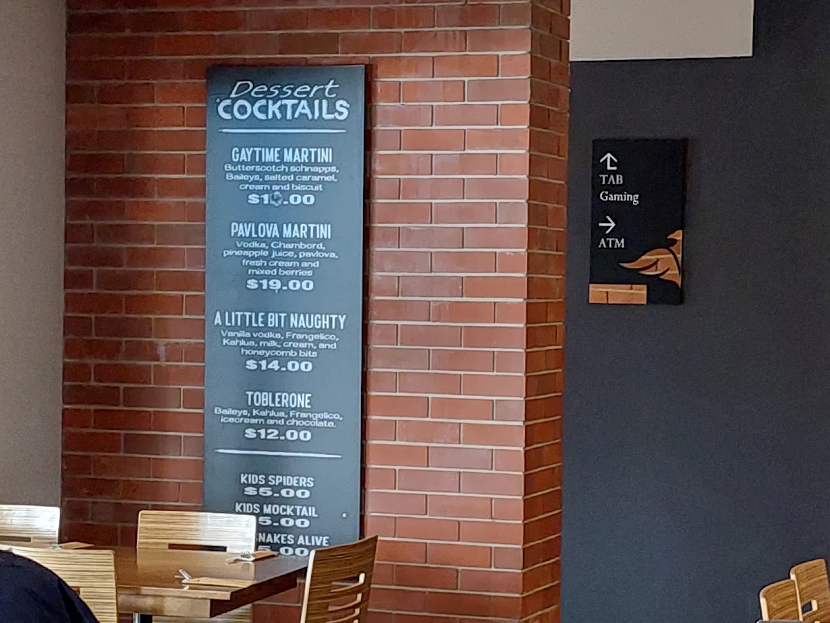 Menu, Phoenix Hotel
