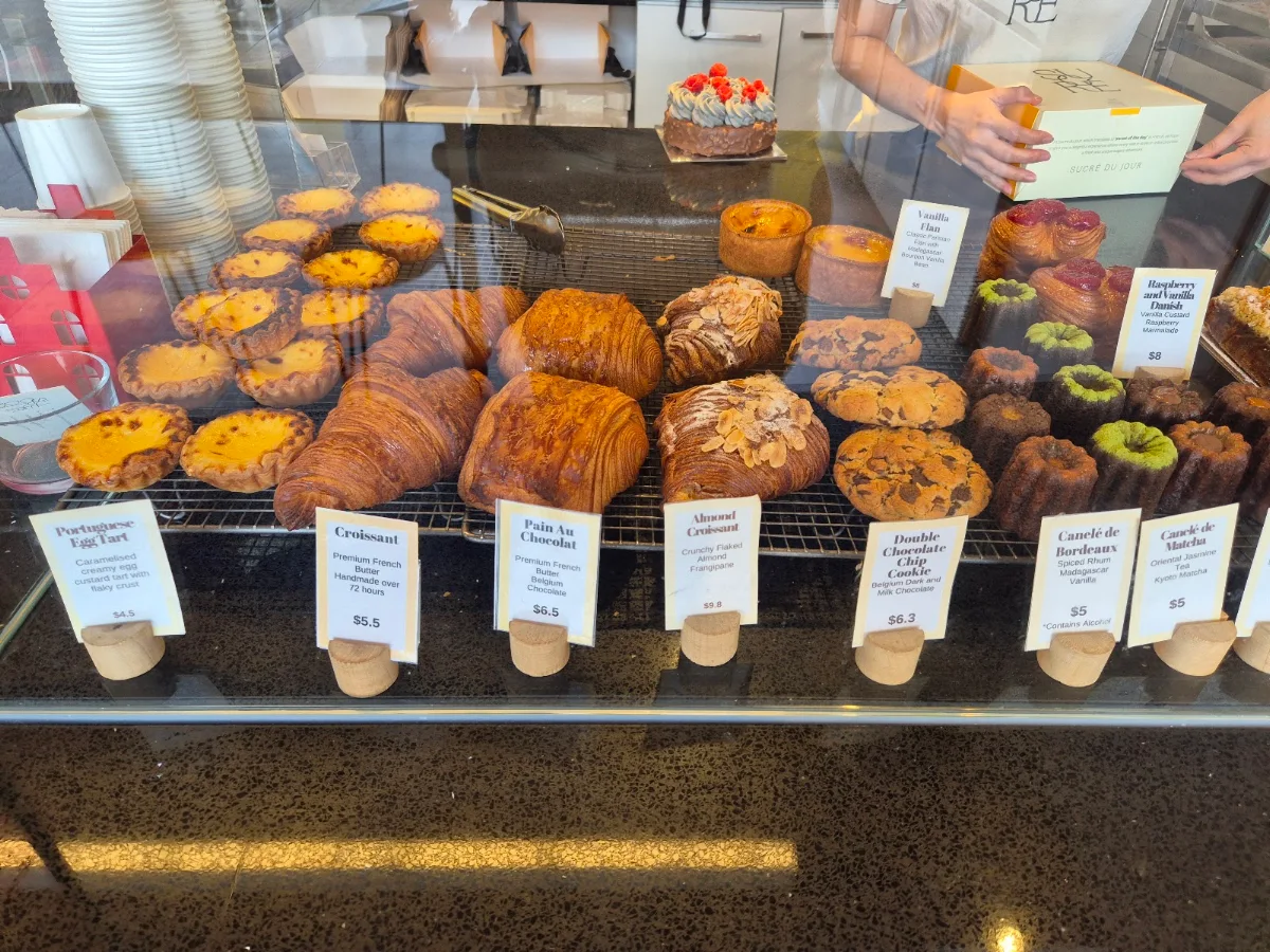 Menu, Sucre Du Jour