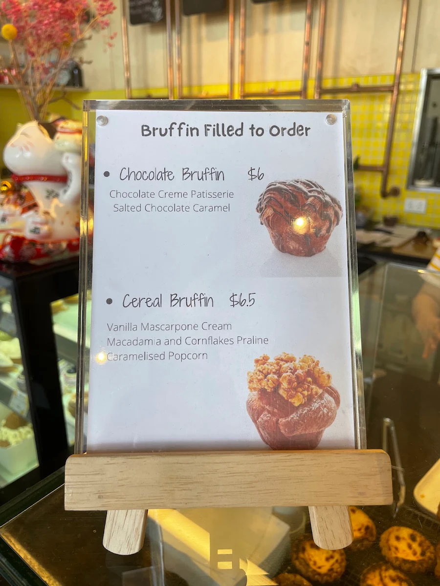 Menu, Sucre Du Jour
