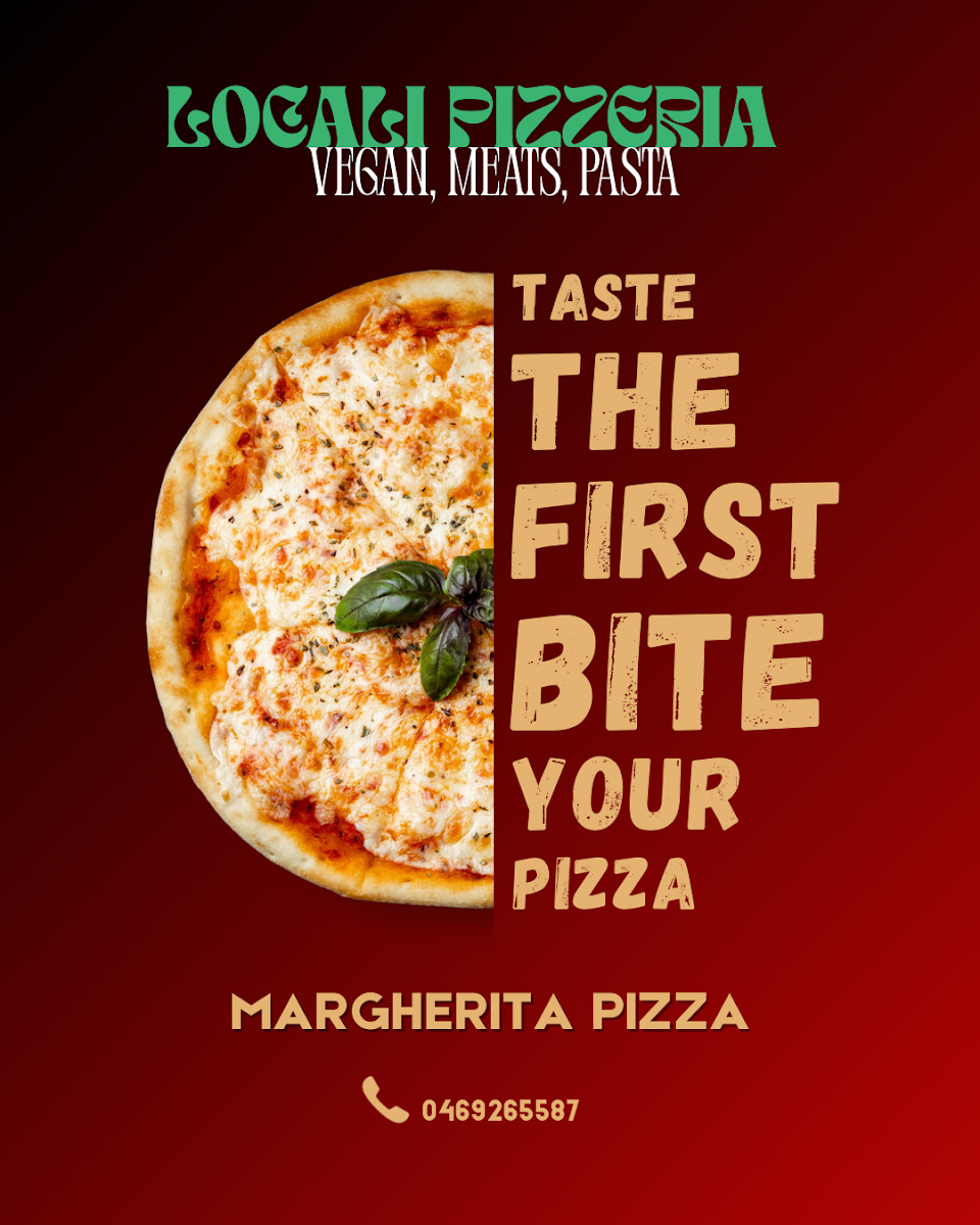 Menu, Locali Pizzeria