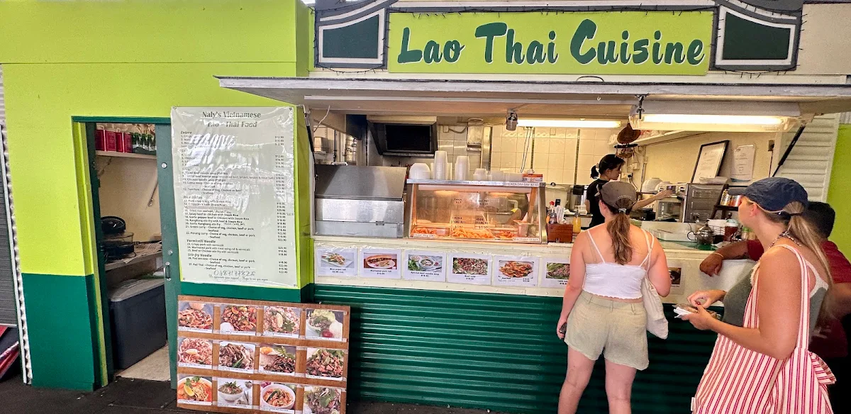 Menu, Naly's Vietnamese Thai Lao Food