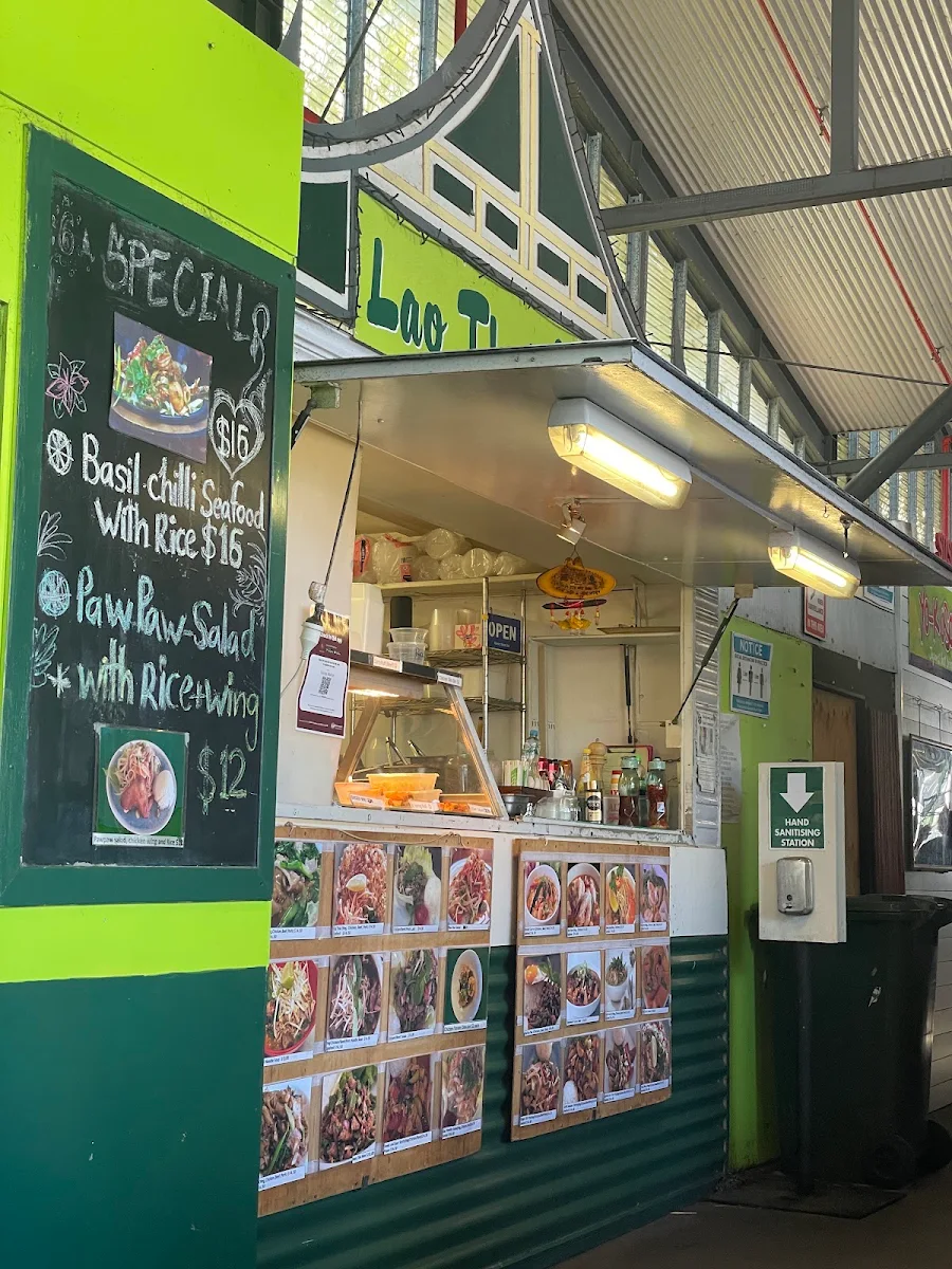 Menu, Naly's Vietnamese Thai Lao Food