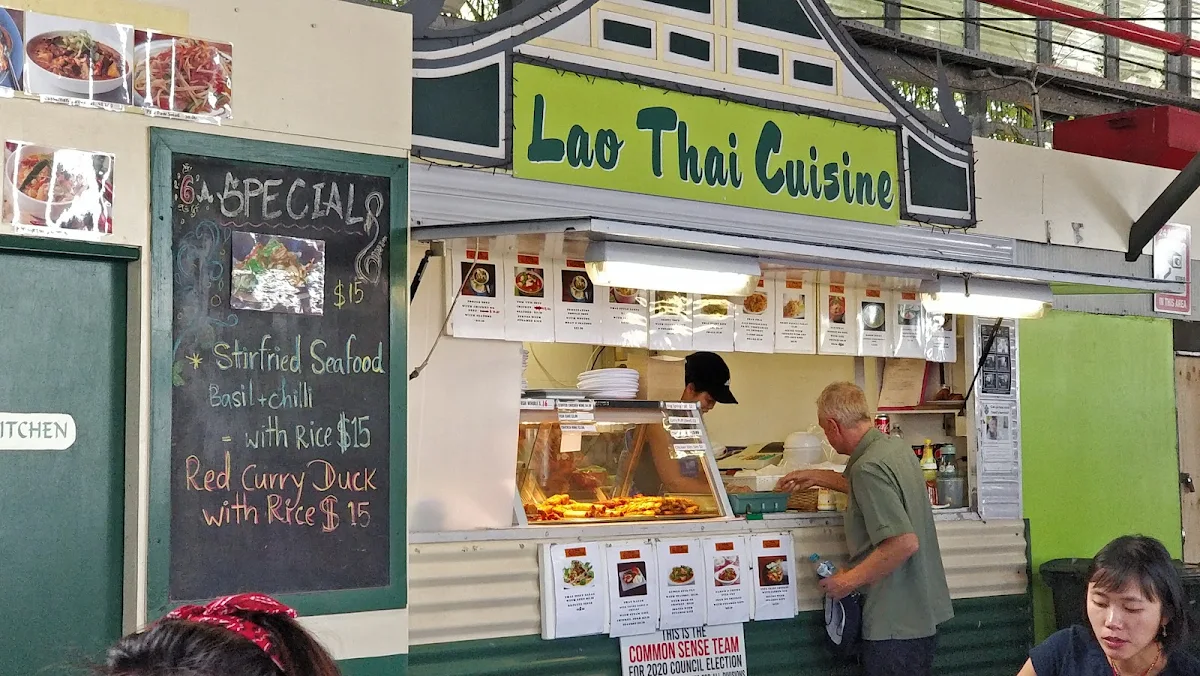 Menu, Naly's Vietnamese Thai Lao Food