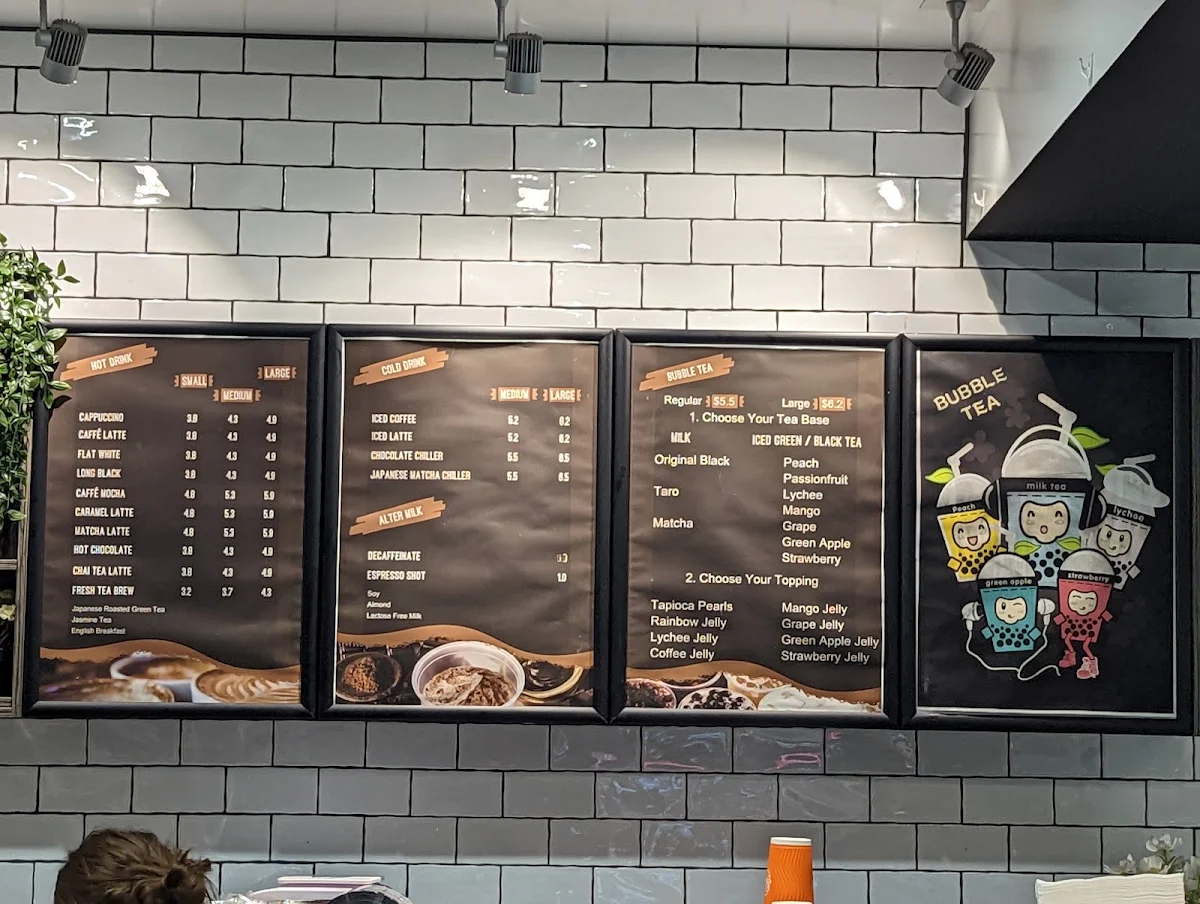 Menu, Ninja Sushi Burrito - Allenstown