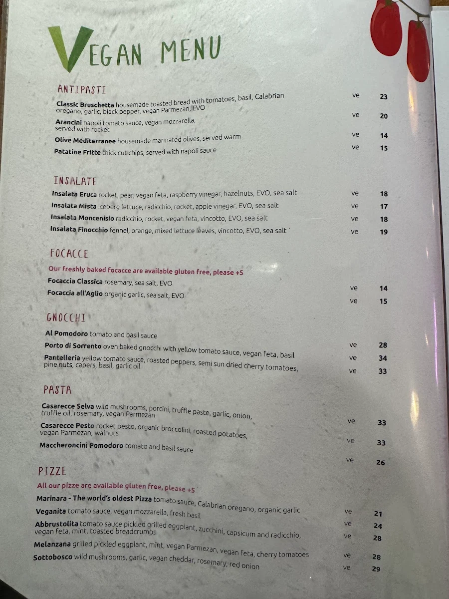 Menu, 🍕48h Pizza e Gnocchi Bar - Italian Restaurant in South Yarra