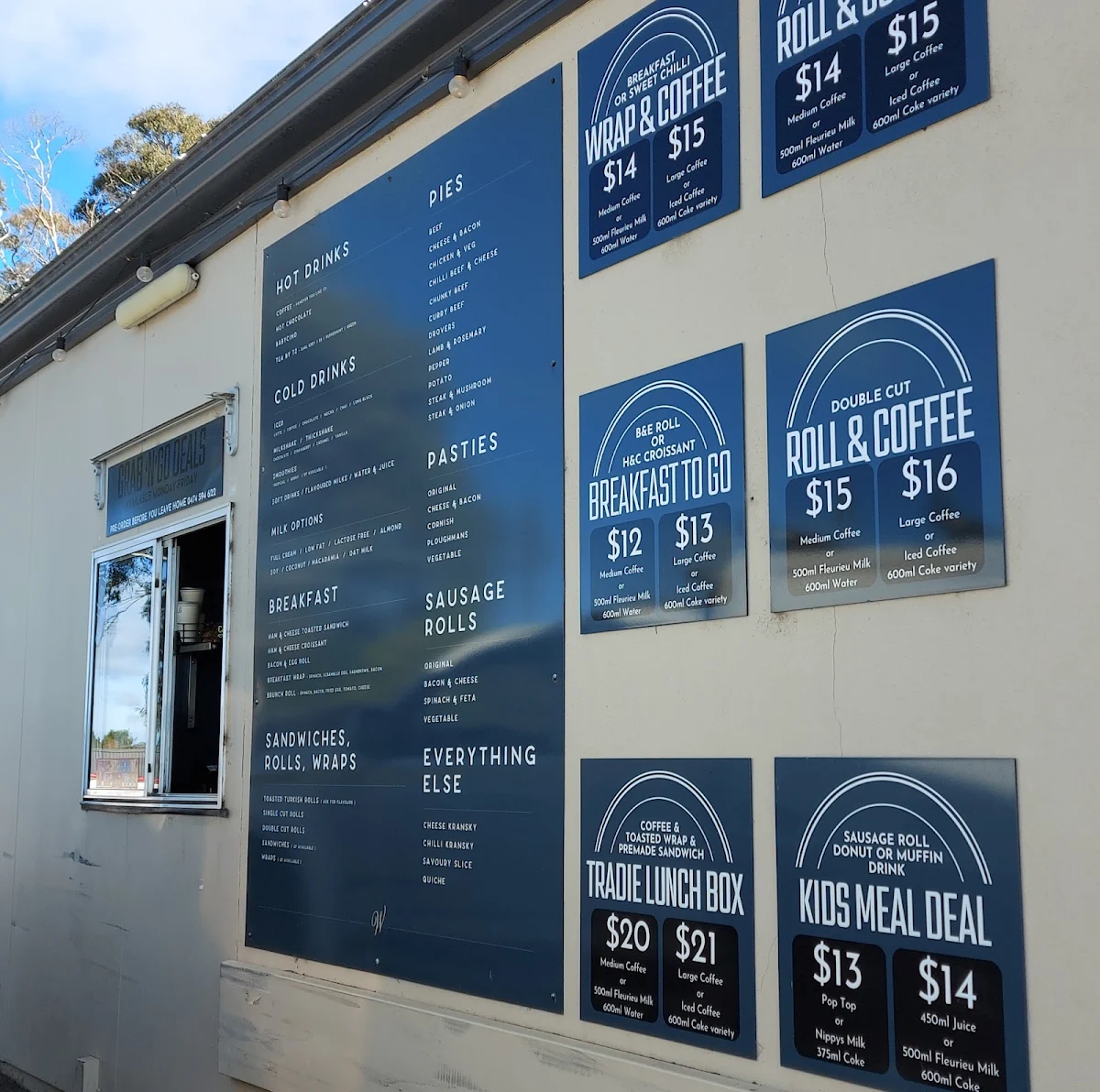 Menu, The Wistow Bakery & Cafe