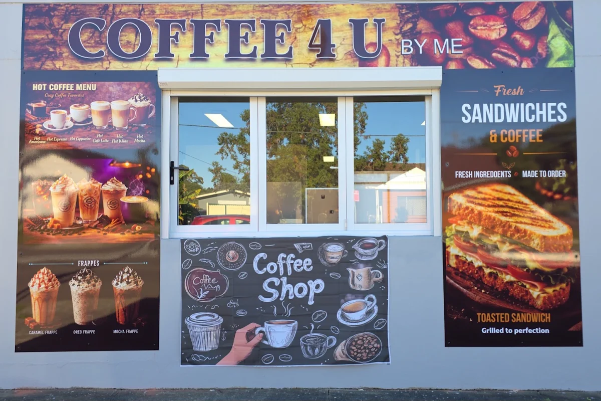 Menu, Cofffee 4 U By Me