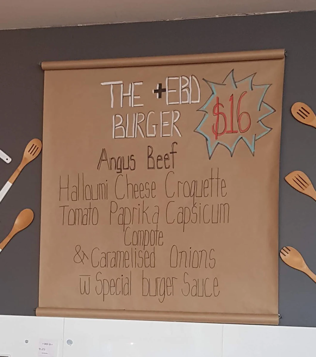 Menu, El Greco Cafe By Kinky Lizard