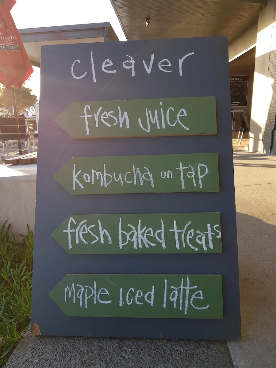 Menu, Cleaver