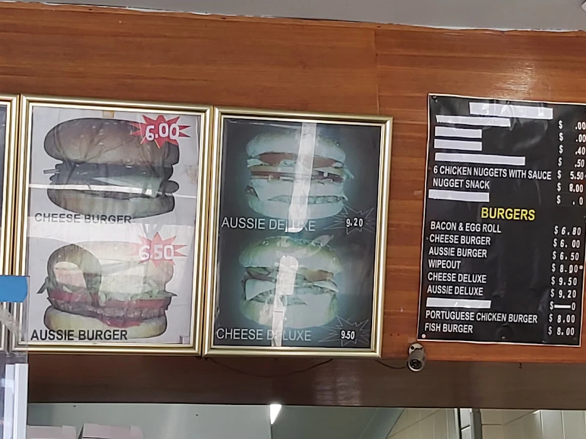 Menu, Top Ocean