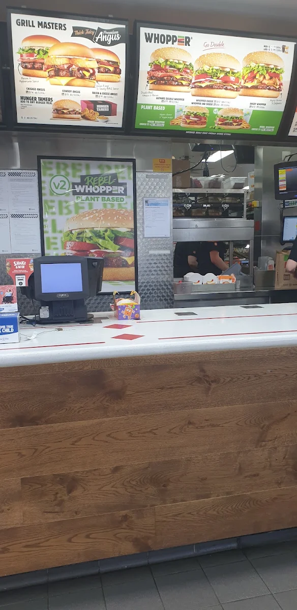 Menu, Hungry Jack's Burgers Mermaid Waters