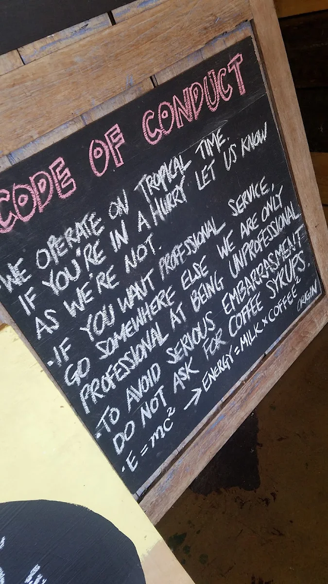 Menu, Origin Espresso Port Douglas Coffee