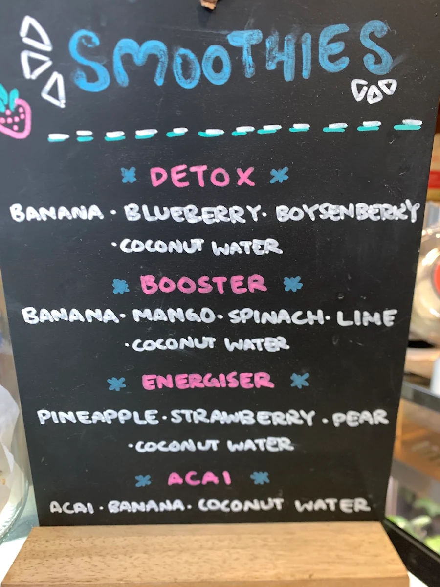 Menu, Fraiche Deli