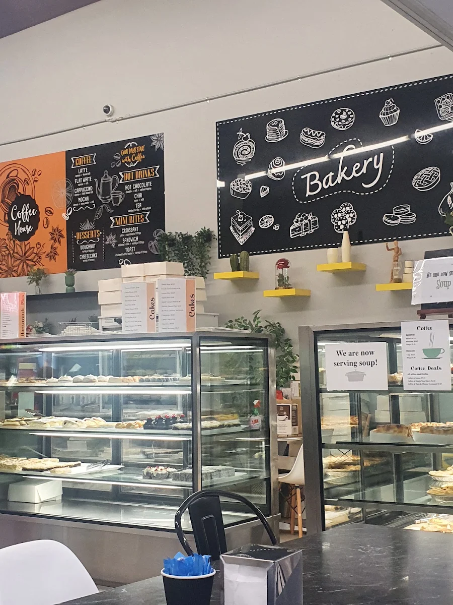 Menu, Paul's Patisserie