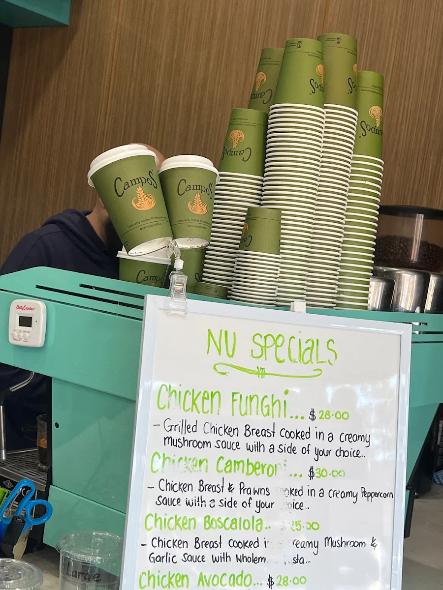 Menu, Nutrition Station