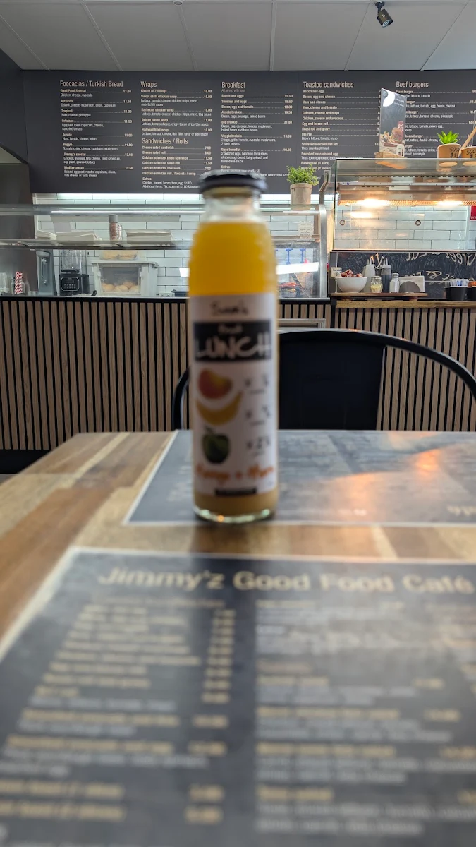 Menu, Good Food Cafe