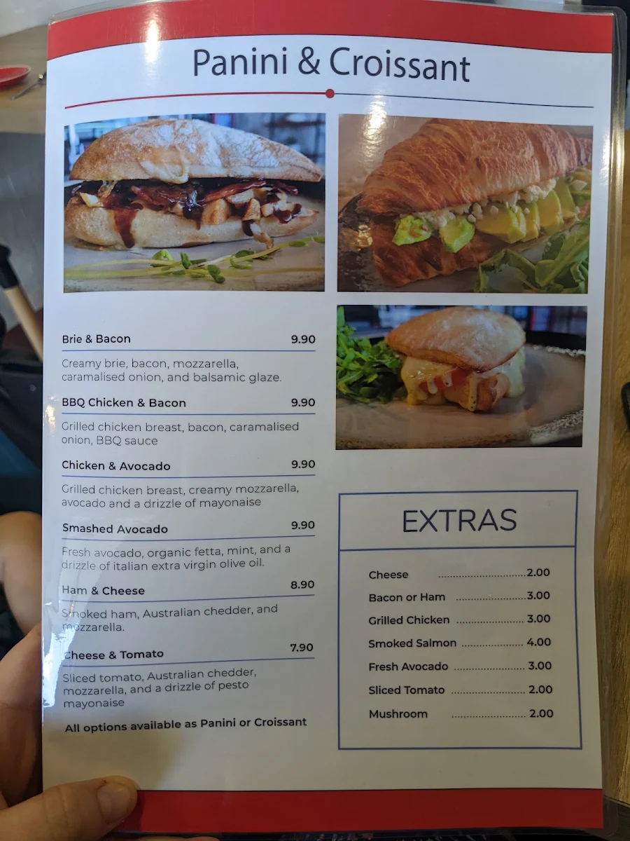 Menu, Koffeez