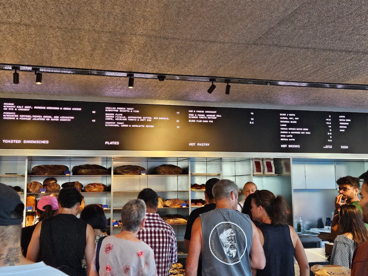 Menu, Baker Bleu