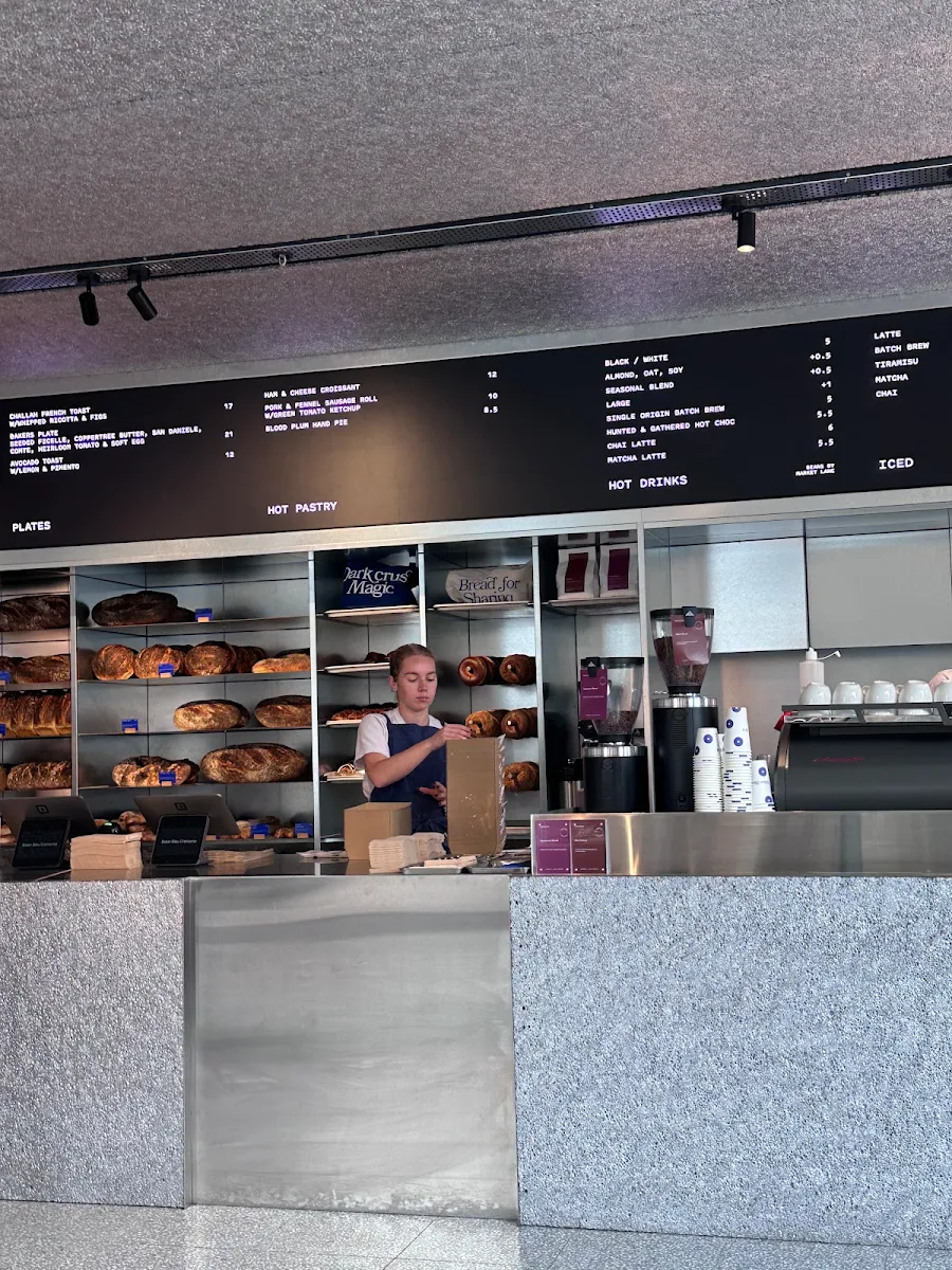 Menu, Baker Bleu