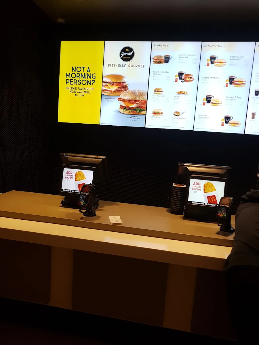 Menu, McDonald's Craigieburn North