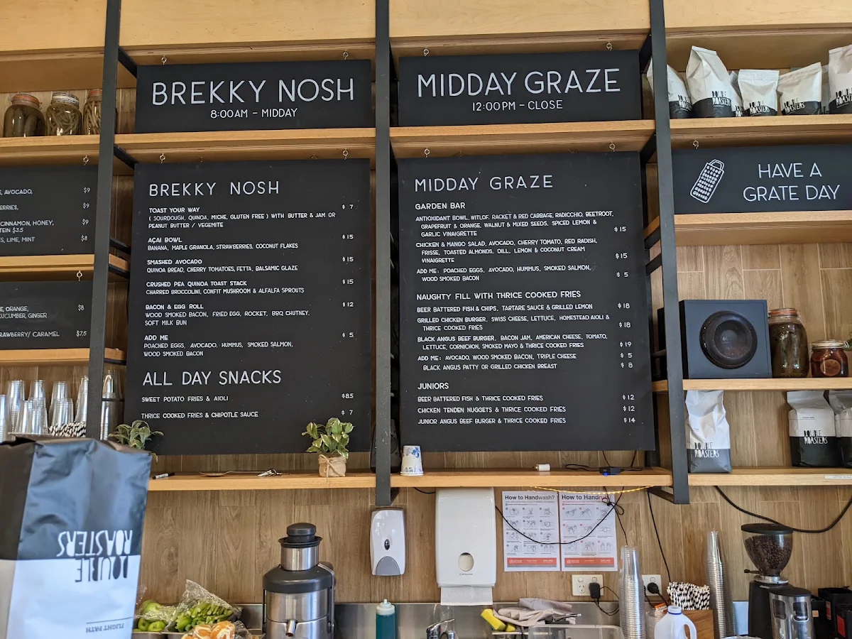 Menu, H Pantry