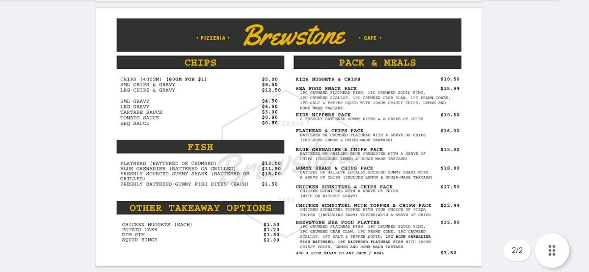 Menu photo 1