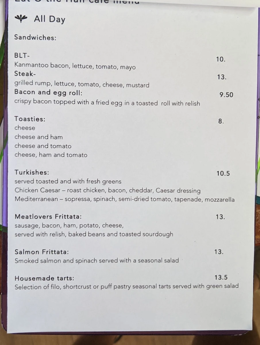 Menu photo 1