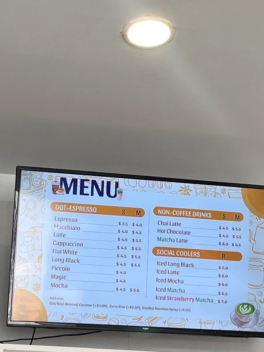 Menu, Two Dot Social