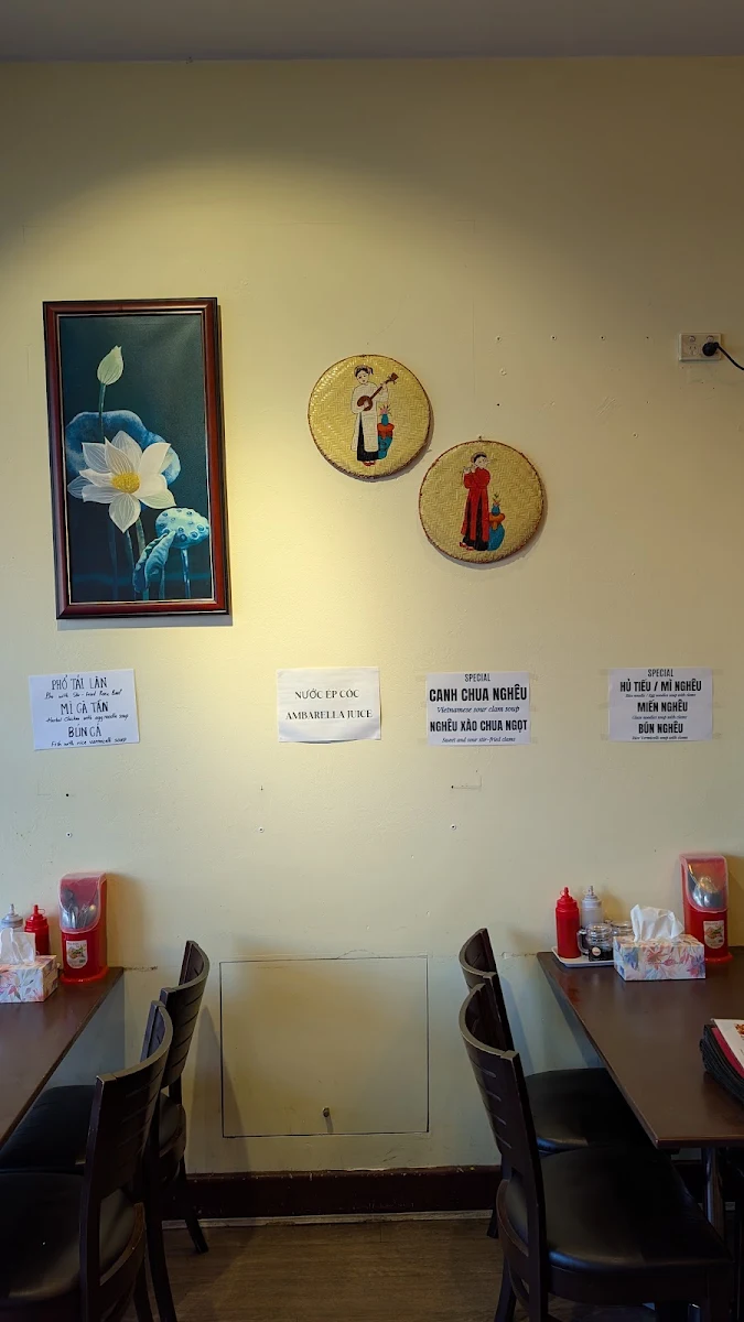 Menu, Thao Kim Restaurant