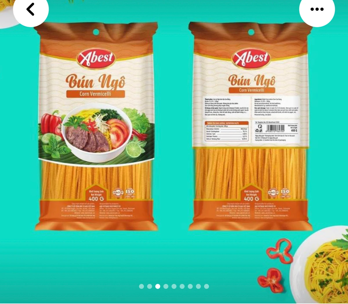 Menu, AE Foods