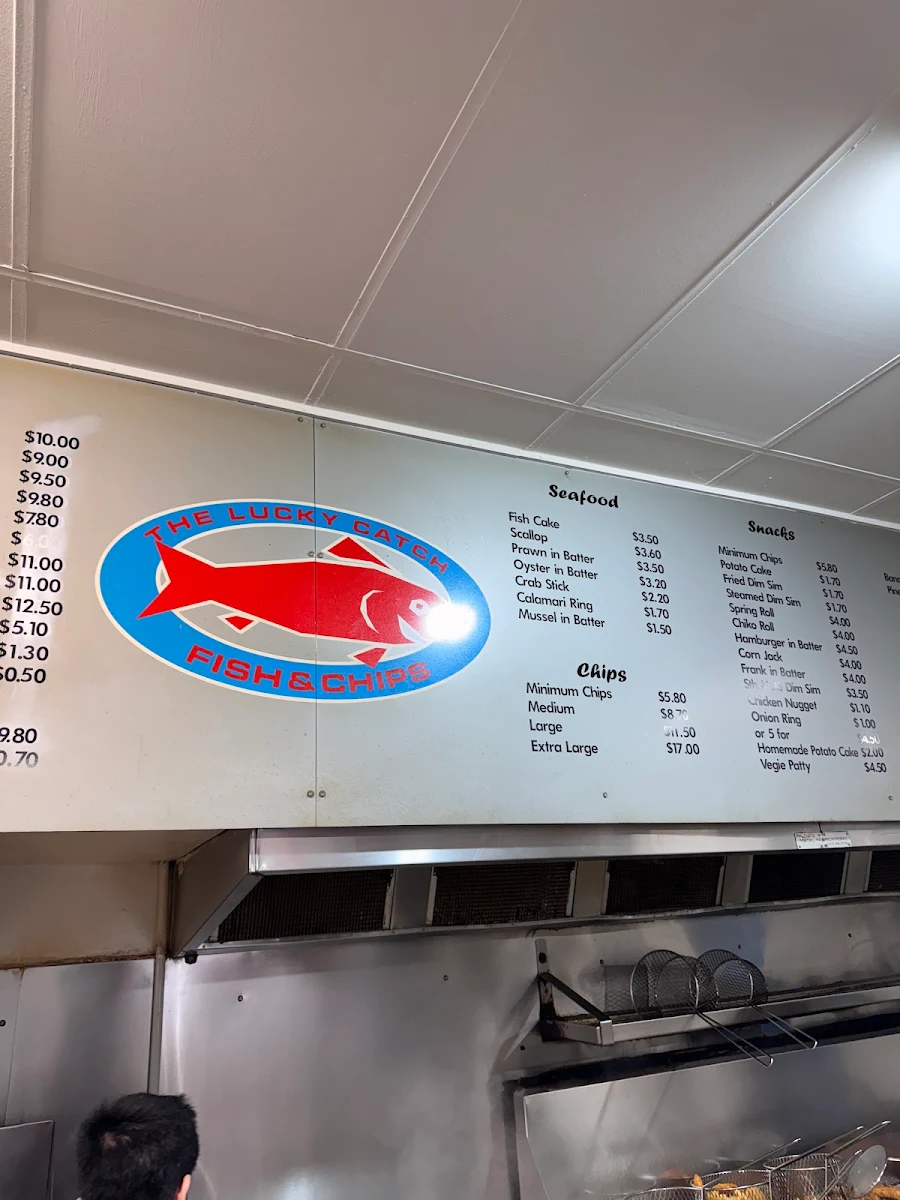 Menu, Lucky Catch