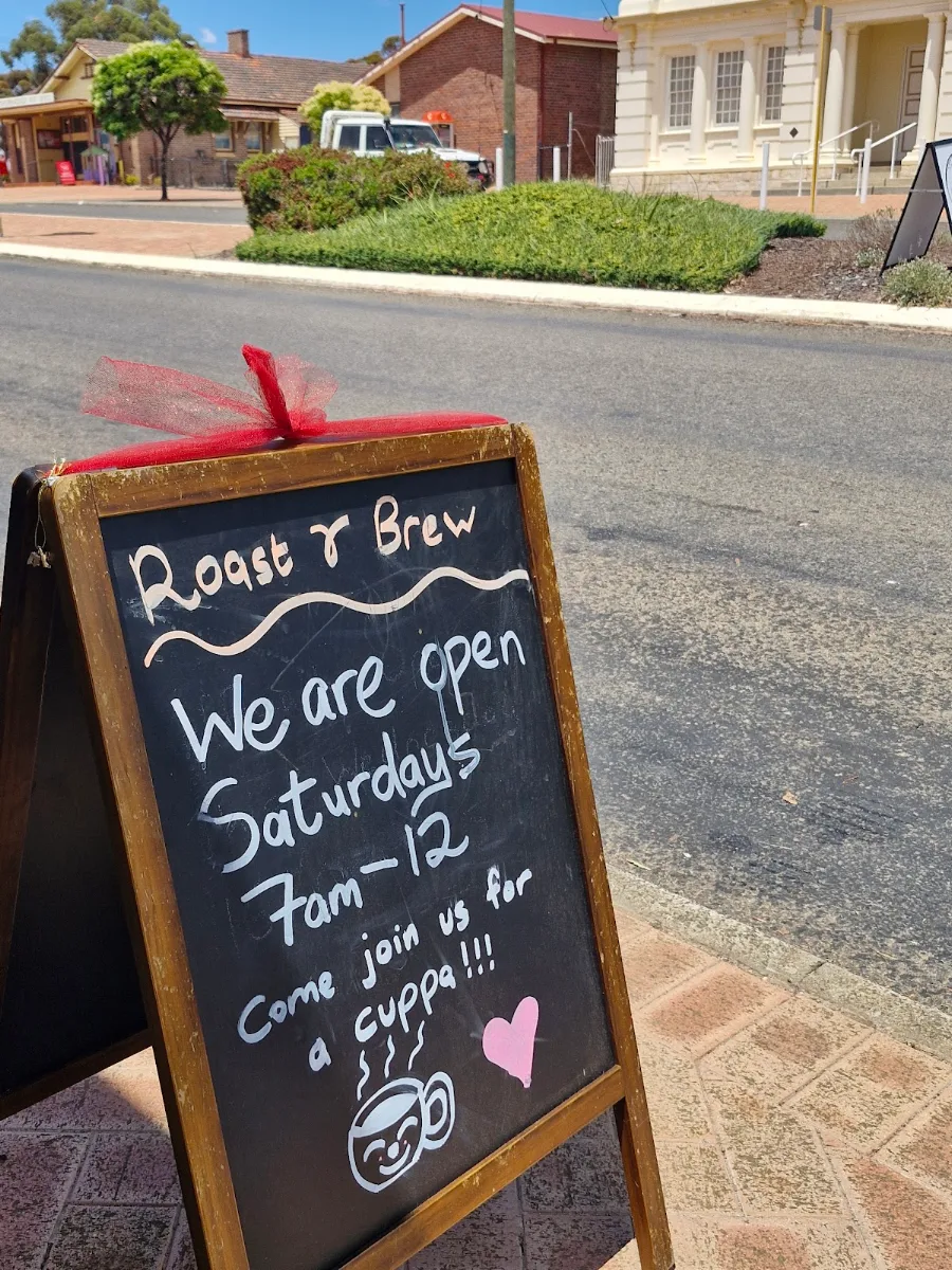 Menu, Roast and brew