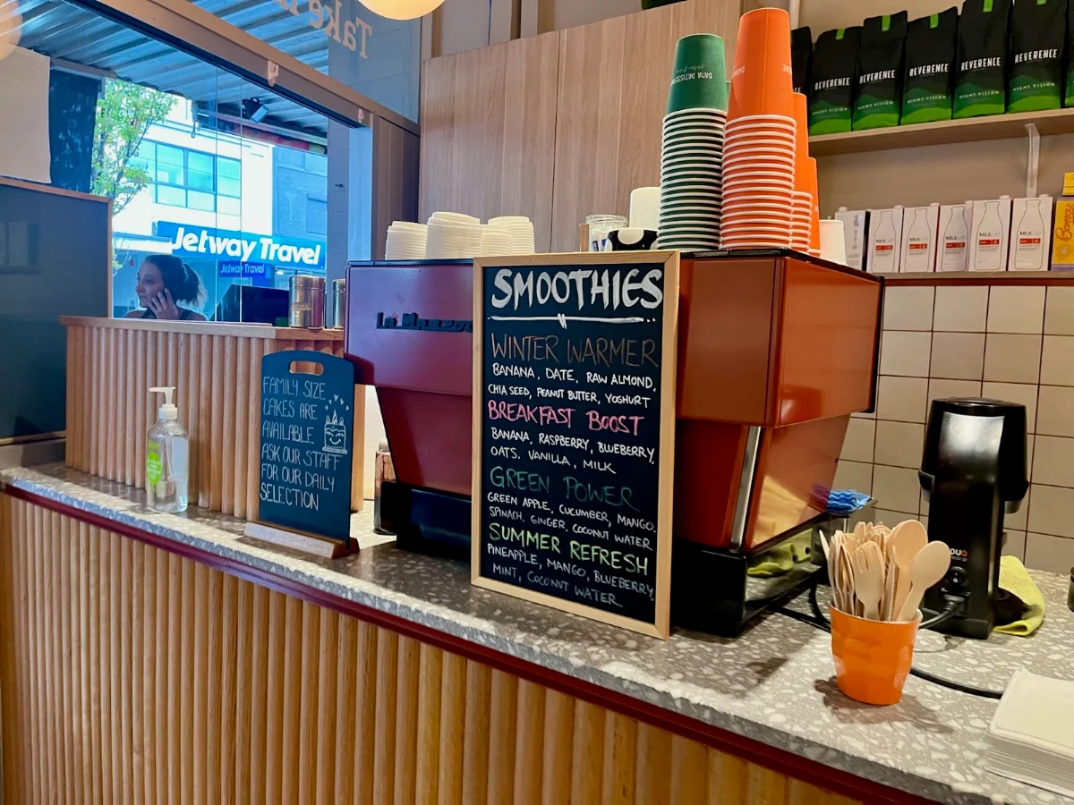 Menu, Dana Patisserie