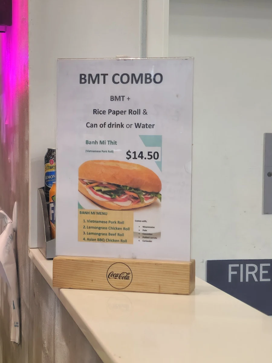 Menu, Little Viet Rolls