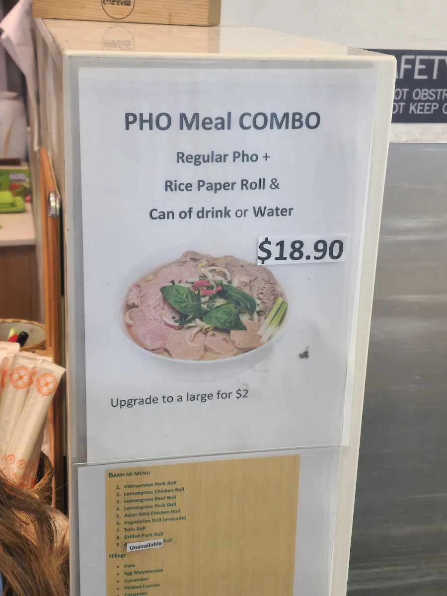 Menu, Little Viet Rolls