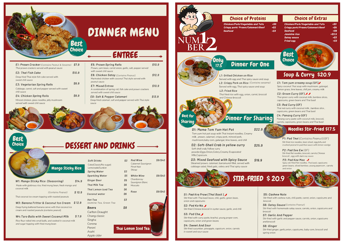 Menu photo 1