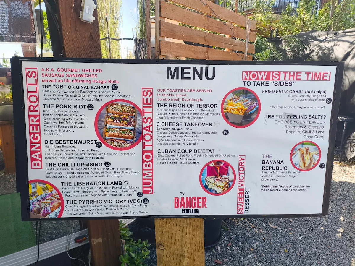 Menu, The Banger Rebellion