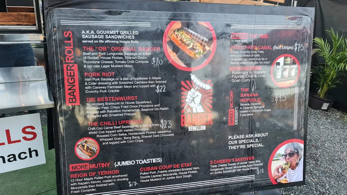 Menu, The Banger Rebellion